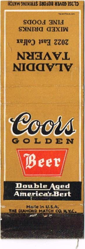 Coors Golden Beer