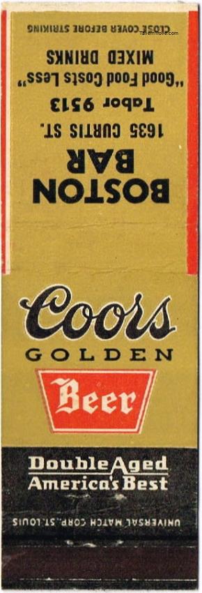 Coors Golden Beer