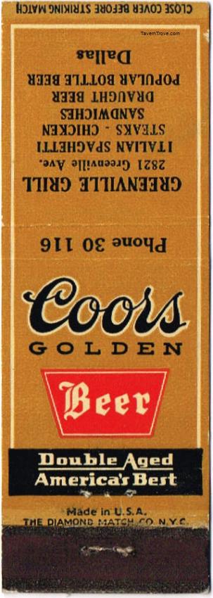 Coors Golden Beer