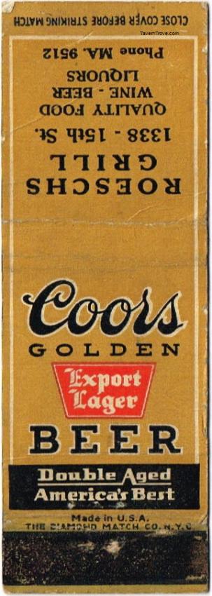 Coors Golden Beer