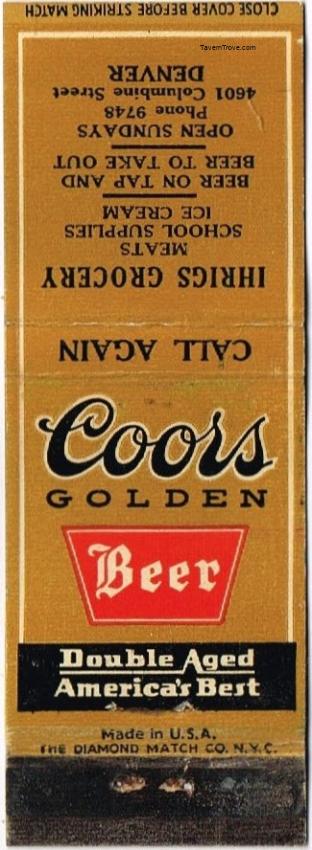 Coors Golden Beer