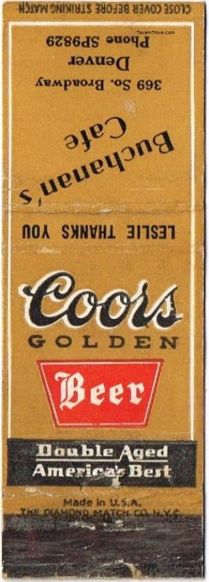 Coors Golden Beer