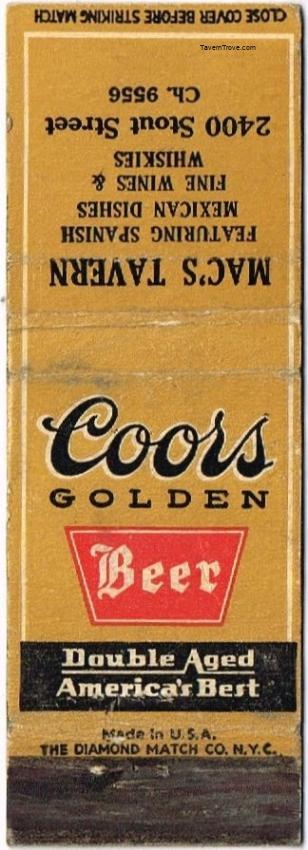 Coors Golden Beer