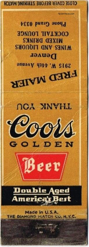 Coors Golden Beer