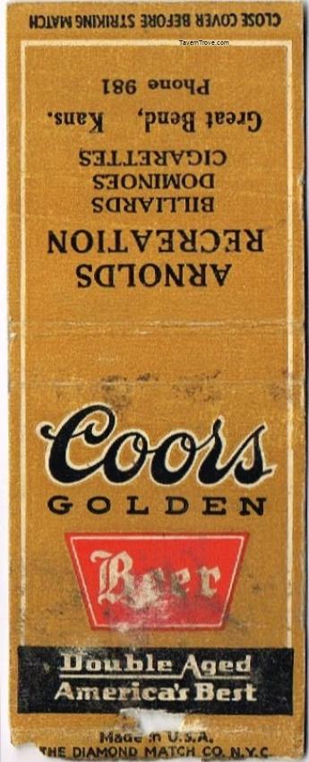 Coors Golden Beer