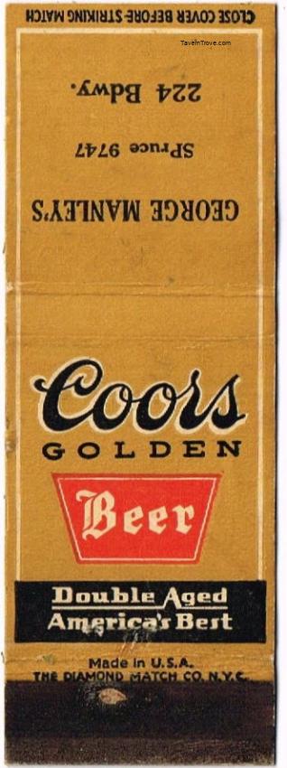 Coors Golden Beer