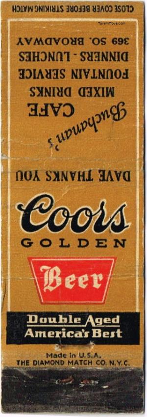 Coors Golden Beer
