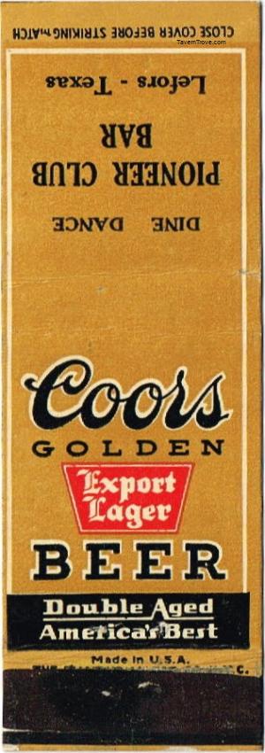 Coors Golden Beer