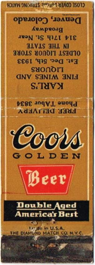 Coors Golden Beer