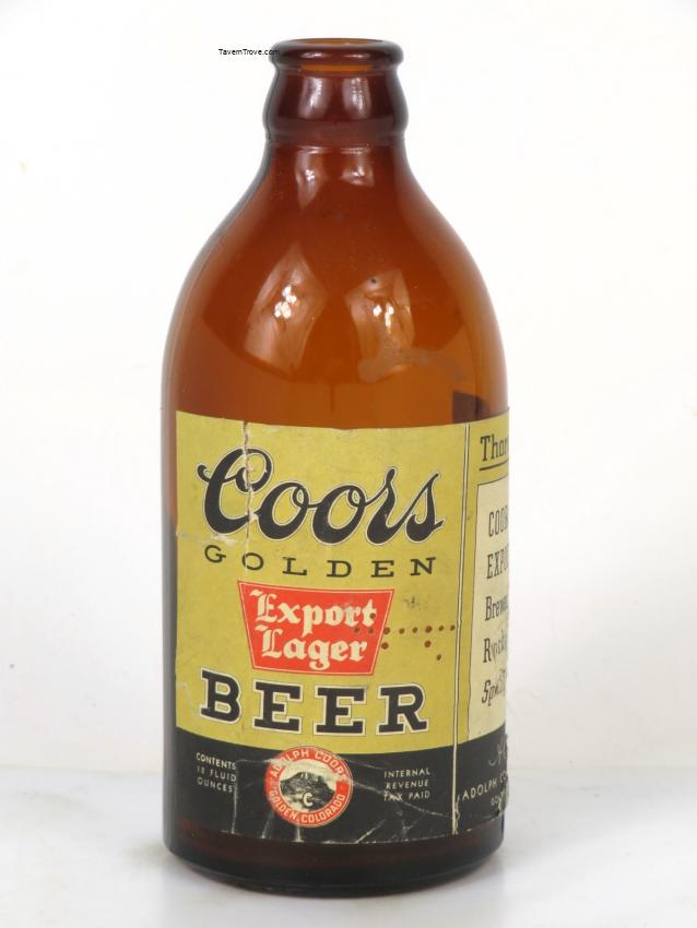 Coors Golden Export Beer 