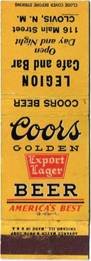 Coors Golden Export Lager Beer