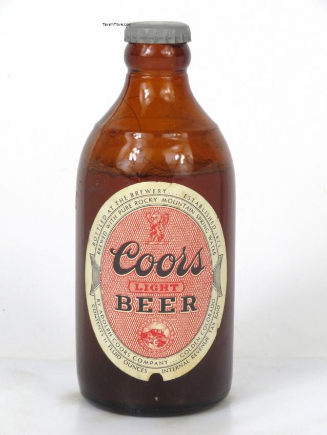 Coors Light Beer (dark red)