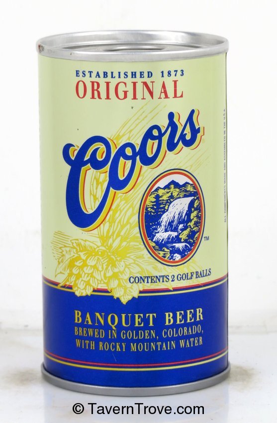 Coors Original Beer Golf Ball Can