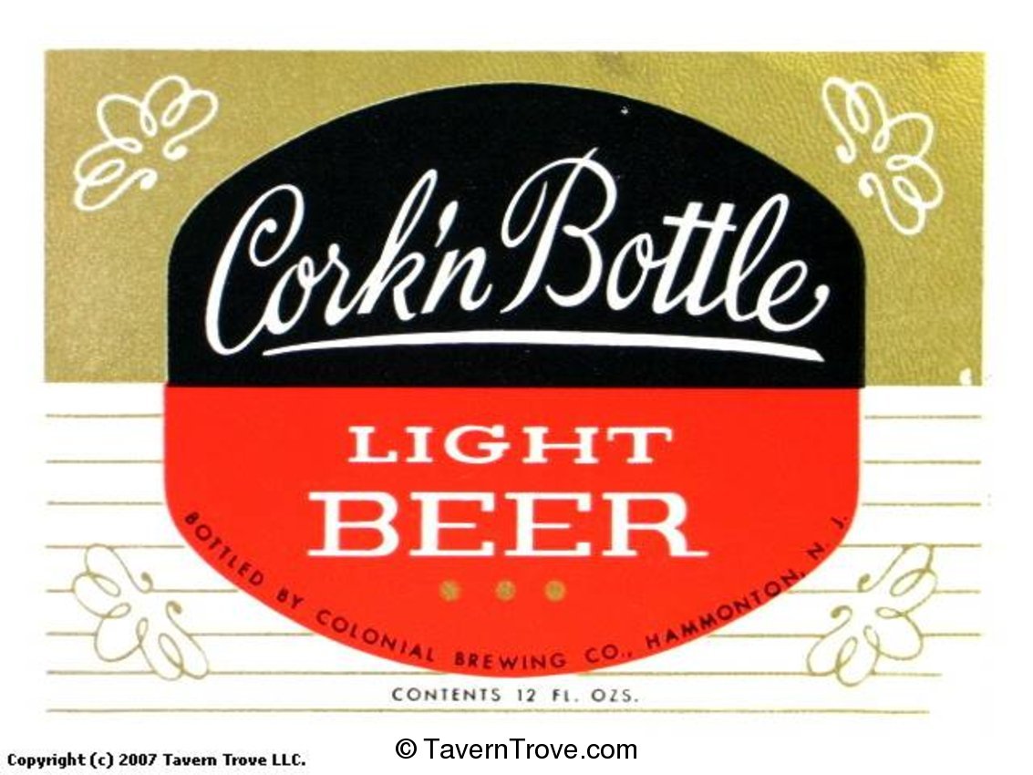 Cork'n Bottle Light Beer