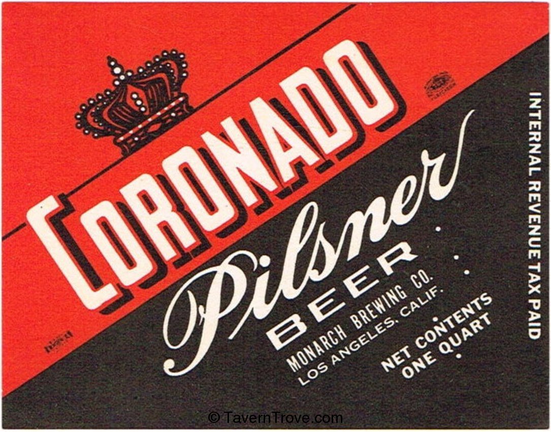 Coronado Pilsner Beer
