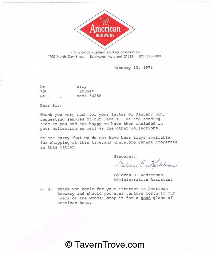 Correspondence