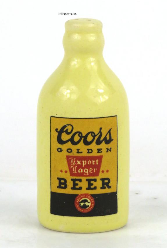 Item #27658 1939 Corrs Golden Beer Salt Shaker Mini Bottle