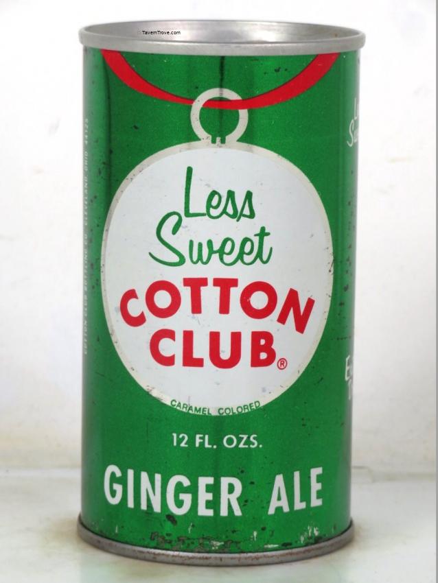 Cotton Club Ginger Ale Cleveland Ohio