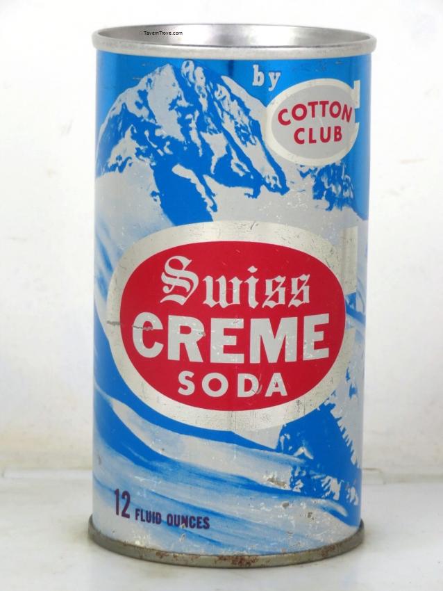 Cotton Club Swiss Creme Soda Cleveland Ohio