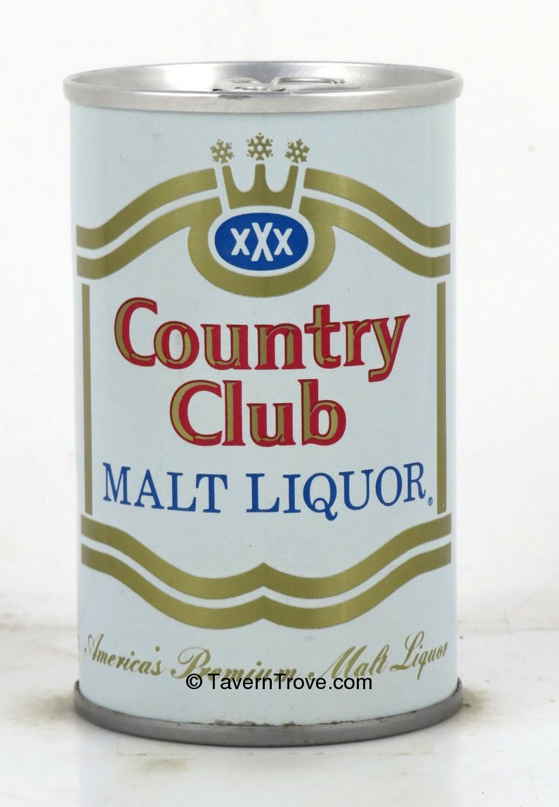 Item 96730 1974 Country Club Malt Liquor 7 to 8oz Can T2824