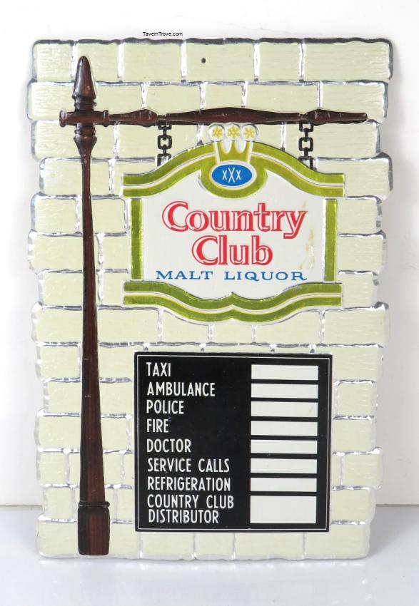 Country Club Malt Liquor 