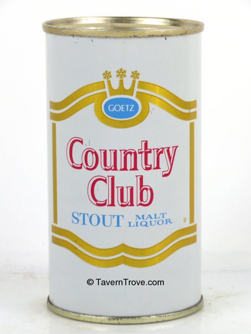 Item 44856 1960 Country Stout Club Malt Liquor Flat Top Can 5205