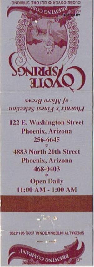 Coyote Springs Brewery