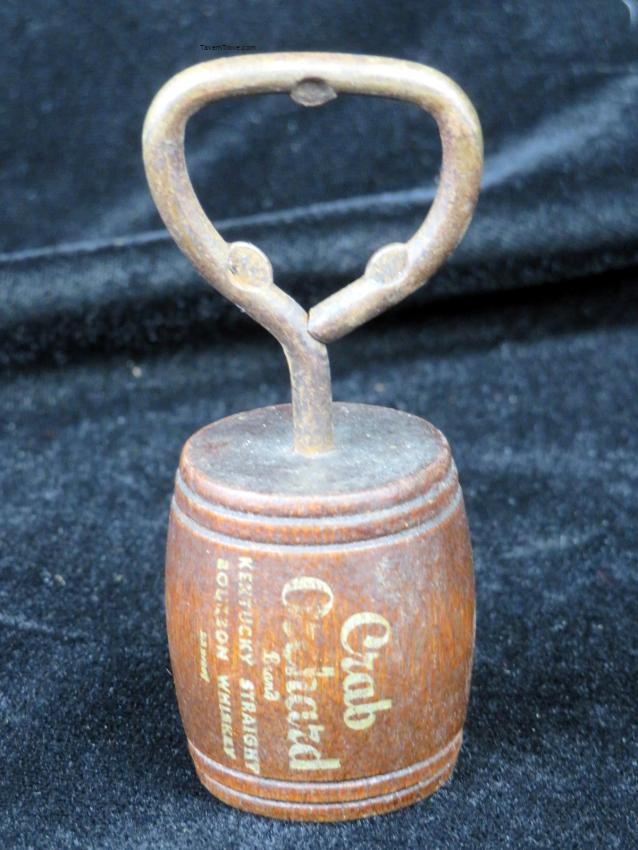 Crab Orchard Whisky Wooden Barrel Bottle Opener