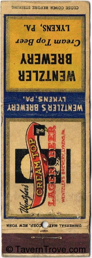 Cream Top Lager Beer