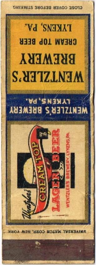 Cream Top Lager Beer