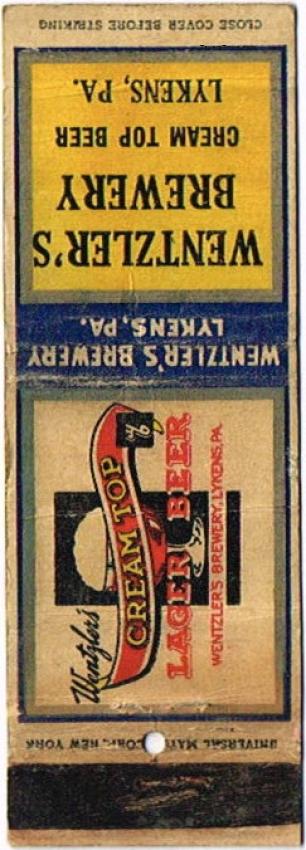 Cream Top Lager Beer Dupe