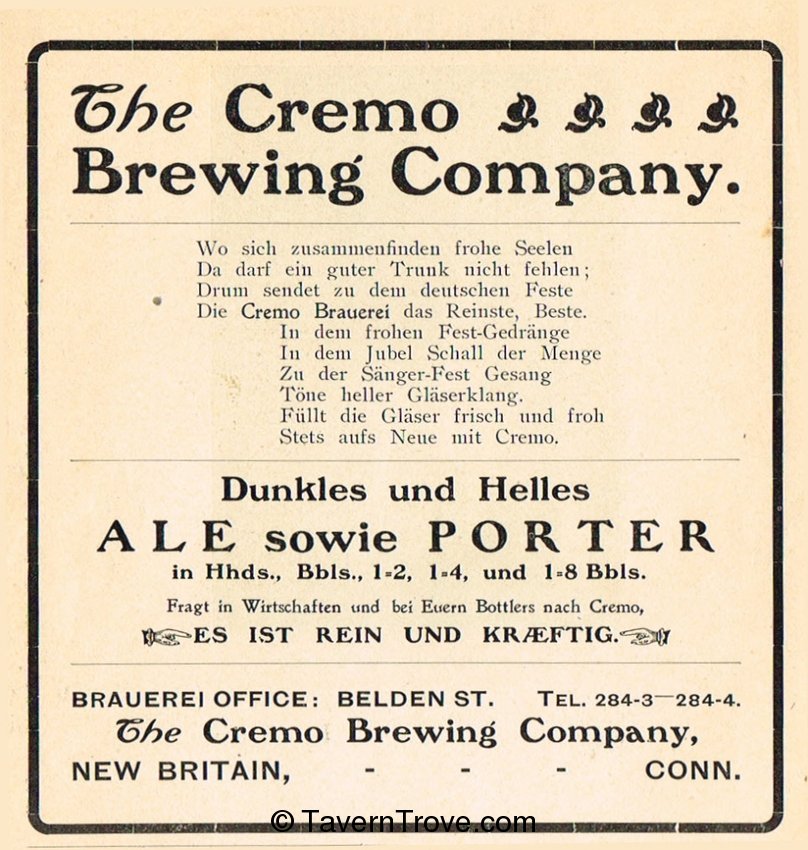 Cremo Ale & Porter