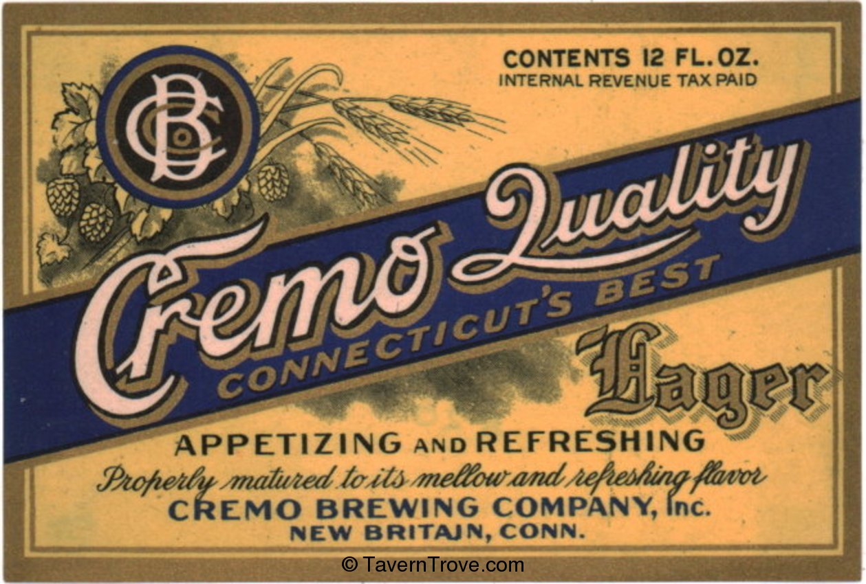 Cremo Quality Lager Beer