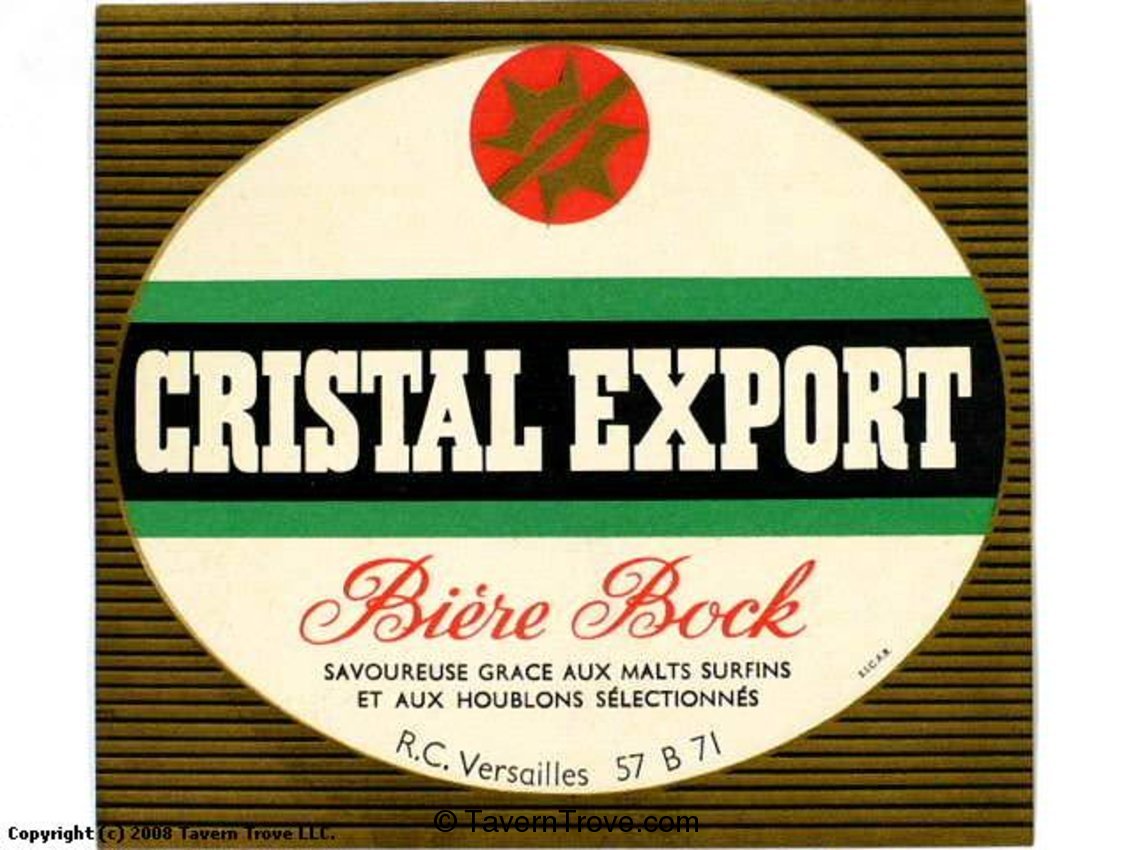 Cristal Export Bière Bock