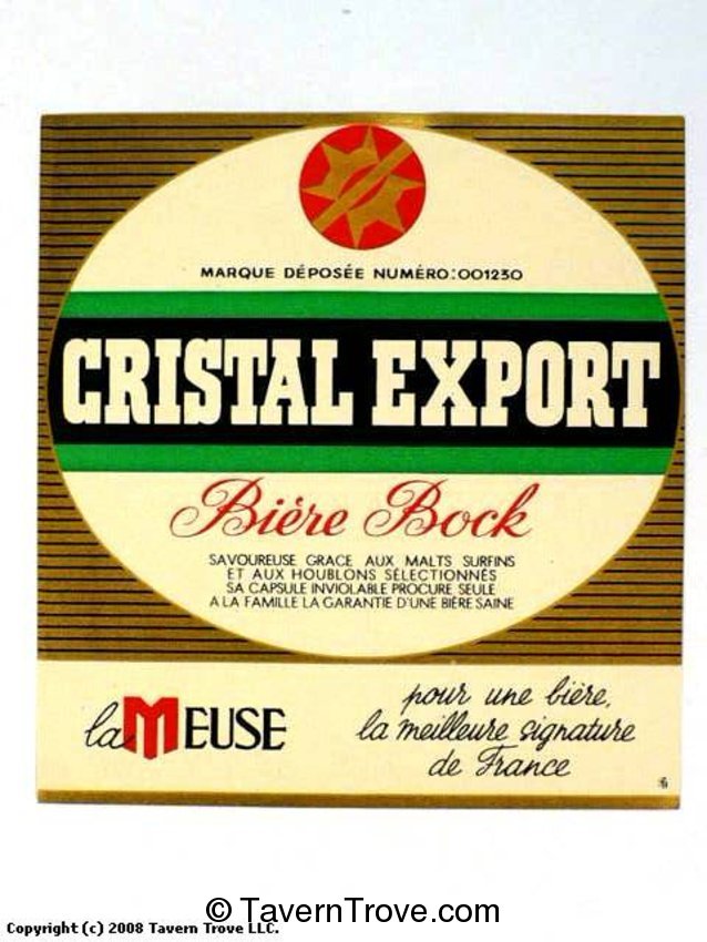 Cristal Export Bière Bock