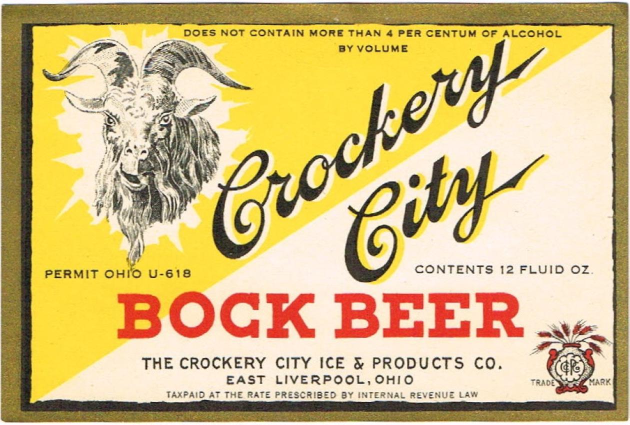 Crockery City Bock Beer