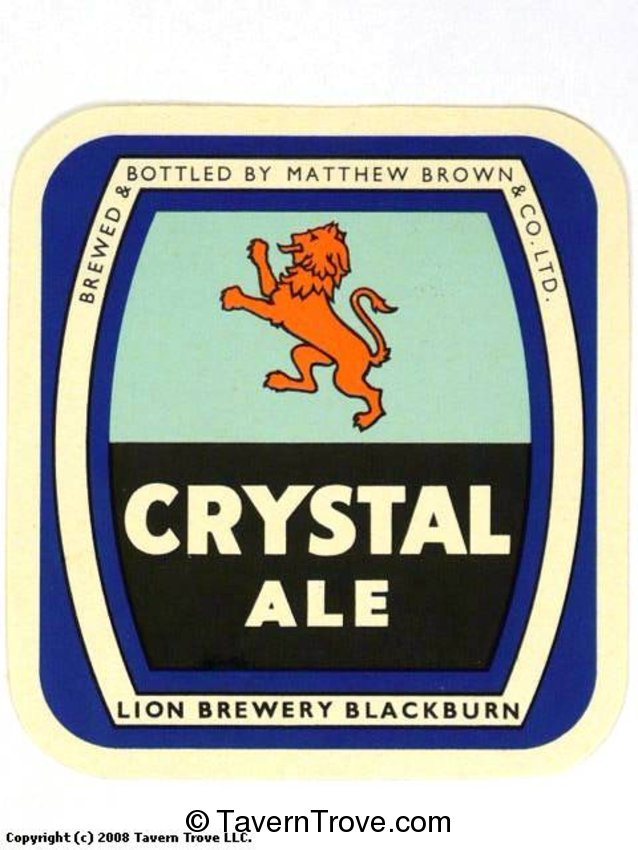 Item #45483 1960 Crystal Ale Label