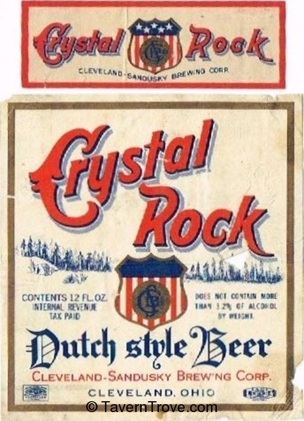 Crystal Rock Dutch  Style Beer