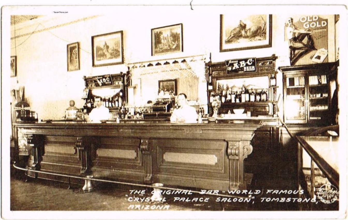 A.B.C./Blatz/Budweiser Beer Signs at Crystal Palace Saloon Tombstone
