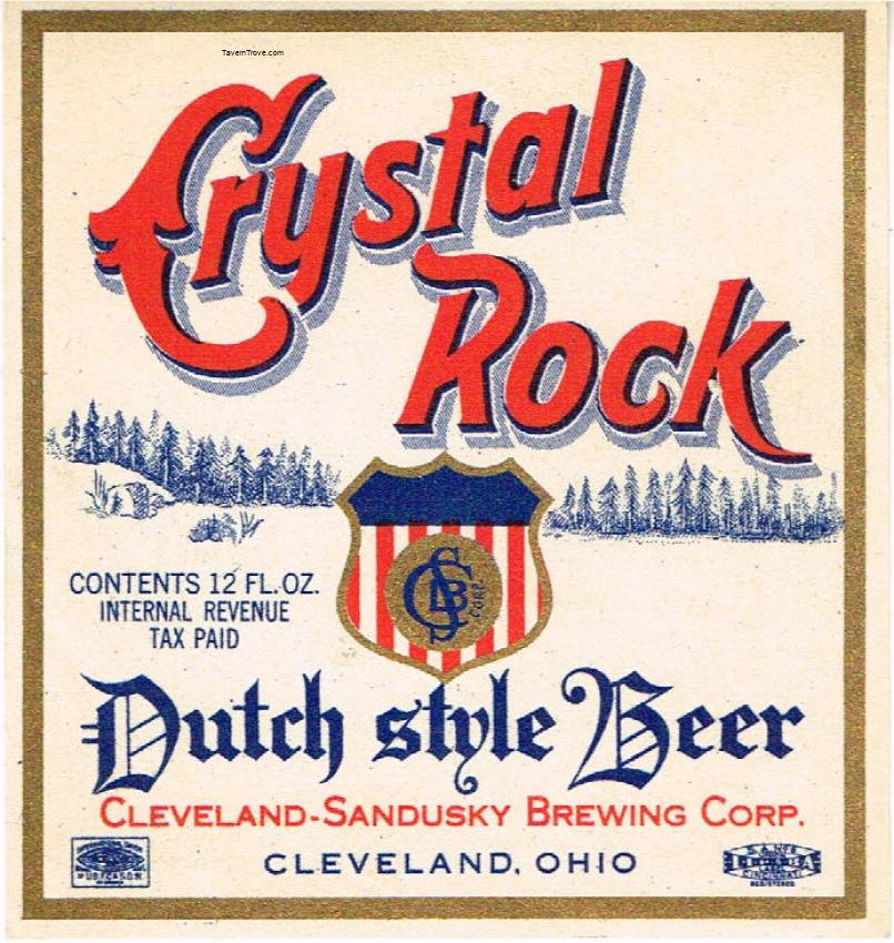 Crystal Rock Dutch Style Beer