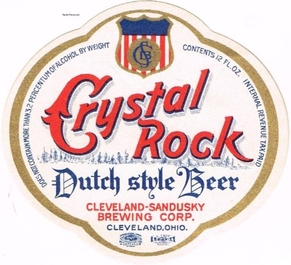 Crystal Rock Dutch Style Beer