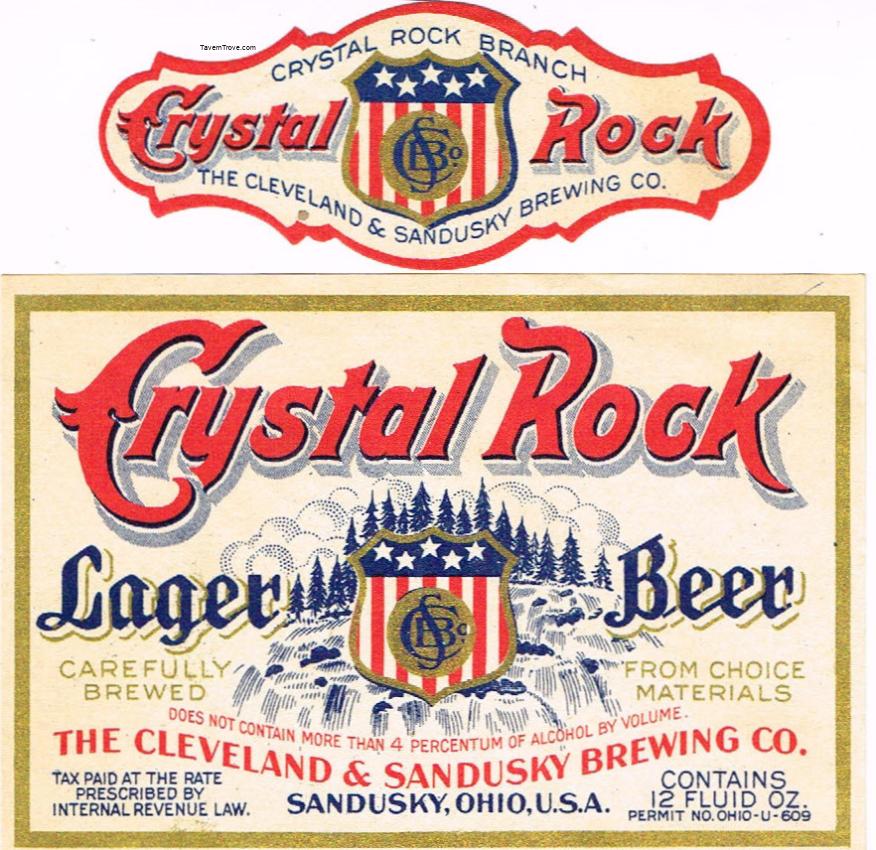 Crystal Rock Lager Beer