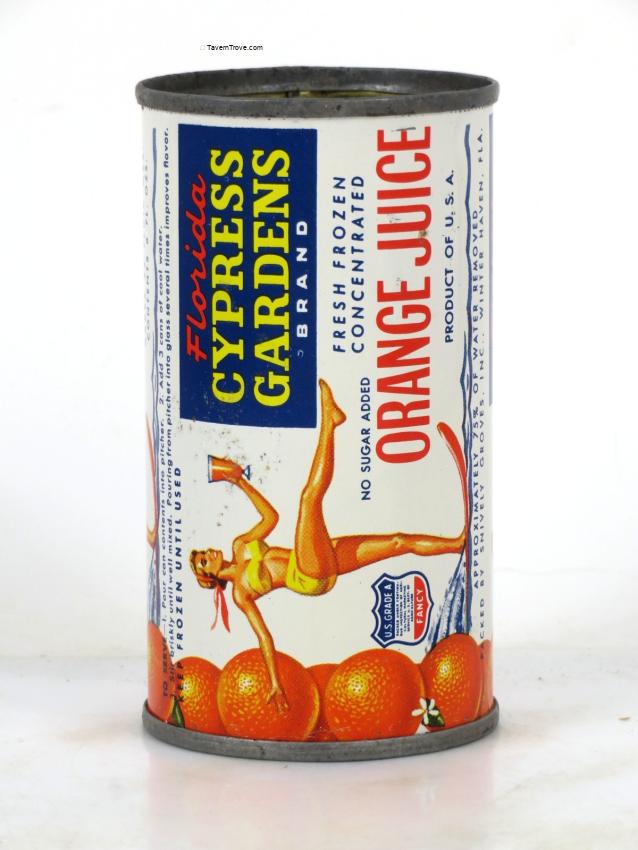 Cypress Gardens Orange Juice Water Skier Winter Haven Florida