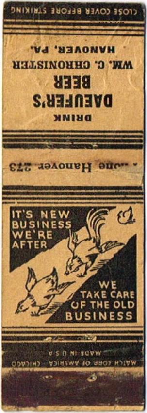 Daeufer's Peerless Beer