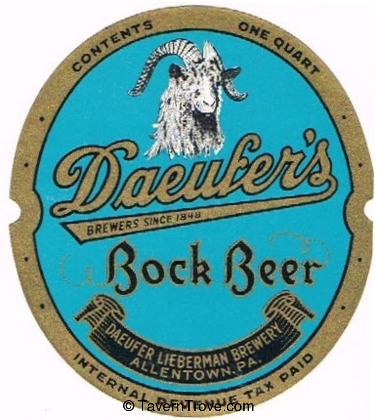 Daeufer's Bock Beer