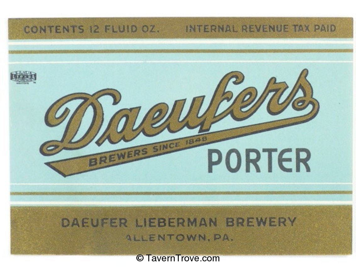 Daeufer's Porter