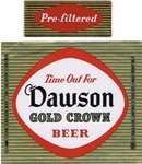 Dawson Gold Crown Beer 