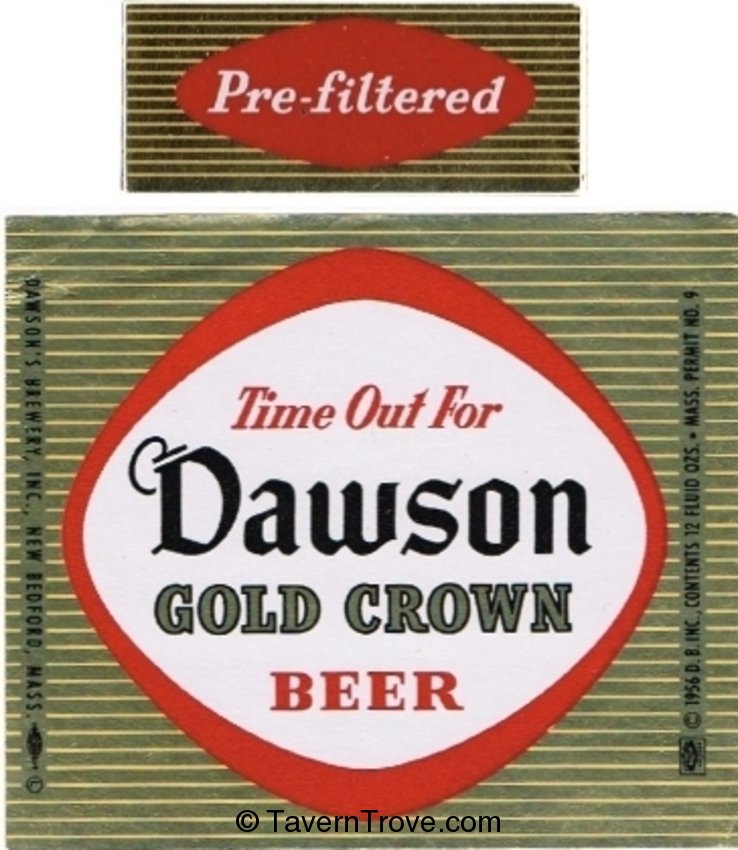 Dawson Gold Crown Beer 