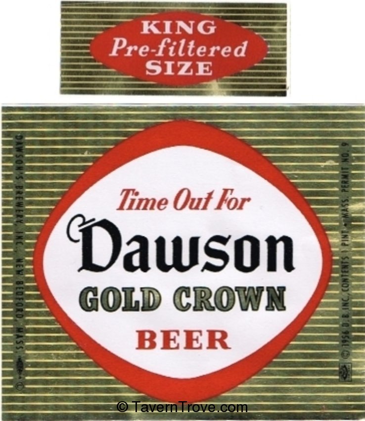 Dawson Gold Crown Beer