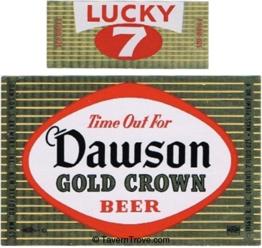 Dawson Gold Crown Beer